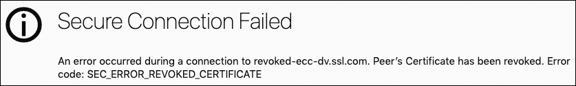 SEC_ERROR_REVOKED_CERTIFICATE