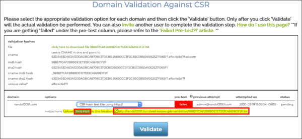 download file and upload to web server