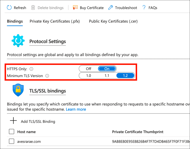 Protocol Settings